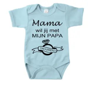 huwelijksaanzoek romper