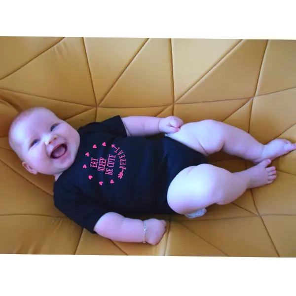 Eat sleep be cute Repeat