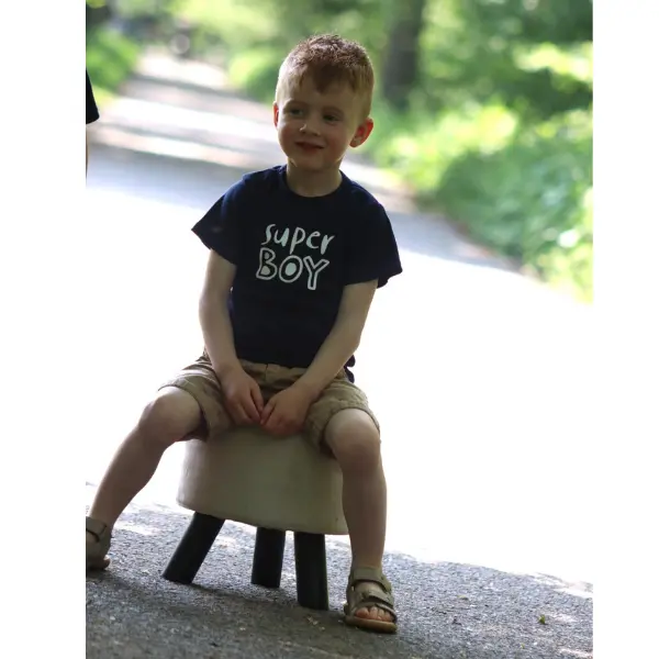 Baby shirt superboy - Afbeelding 4