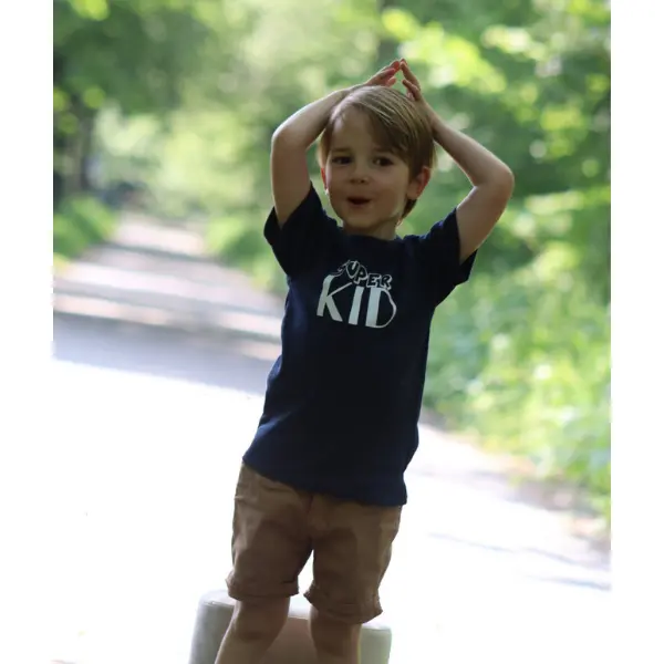 Baby shirt superboy - Afbeelding 3