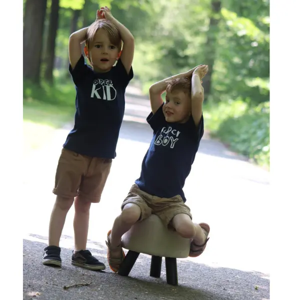 Baby shirt superboy - Afbeelding 2