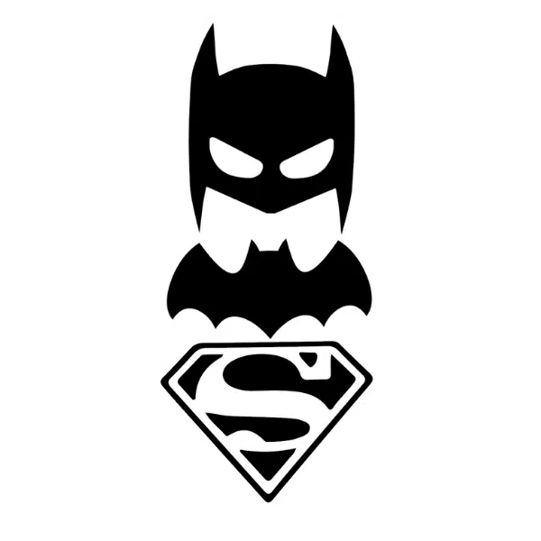 Groeimeter muursticker superheld - Afbeelding 4