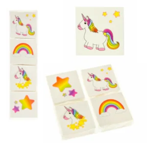 Plak Tattoeage Unicorn per stuk