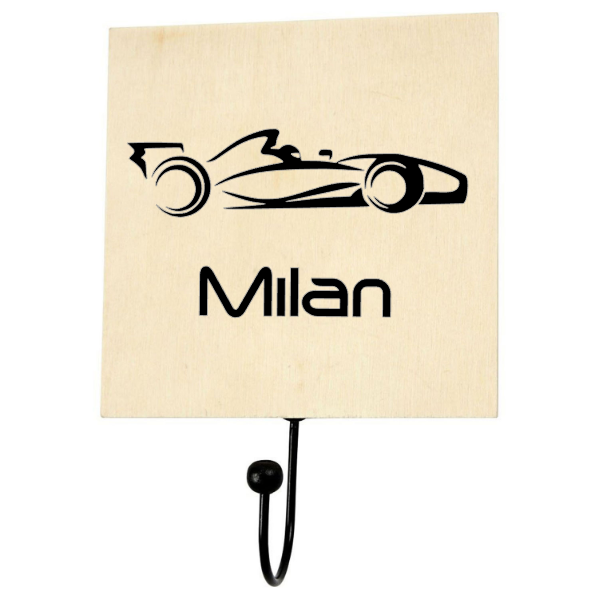 Kapstok Formule 1 met naam