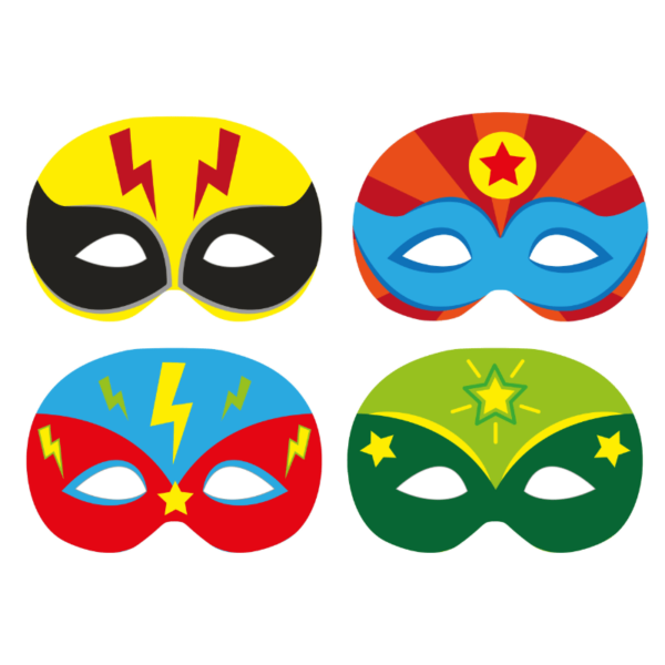 Papier Maskers Superheld