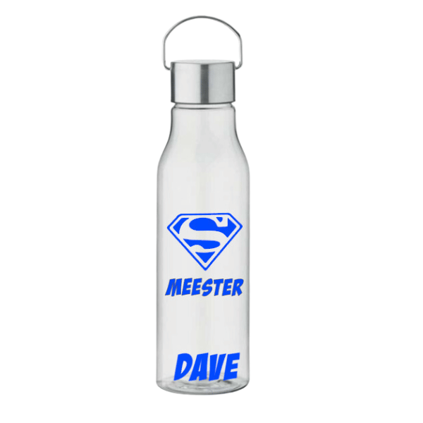 Waterfles supermeester logo