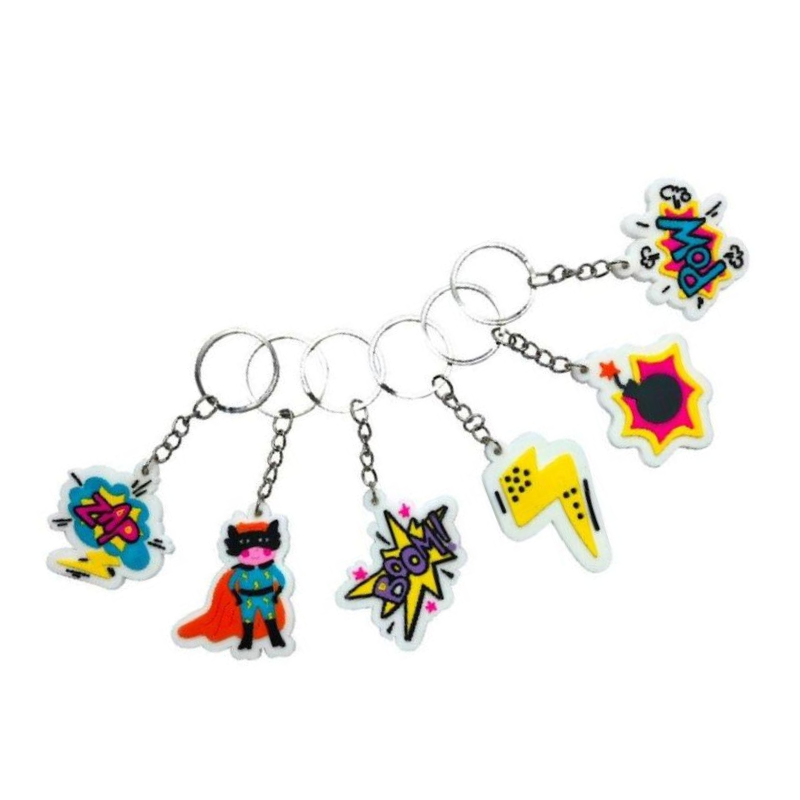 superheld sleutelhanger