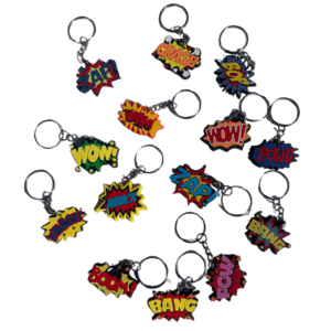 sleutelhanger superheld wow