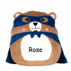 superheld beer knuffel met naam